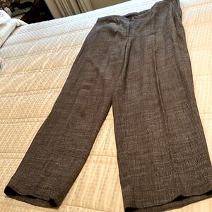 Eileen Fisher woven linen pants